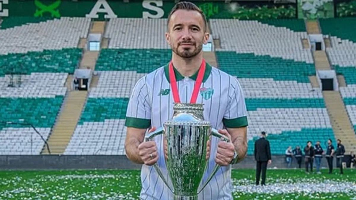 Talha Yünkuş'tan Bursaspor'a duygusal veda!