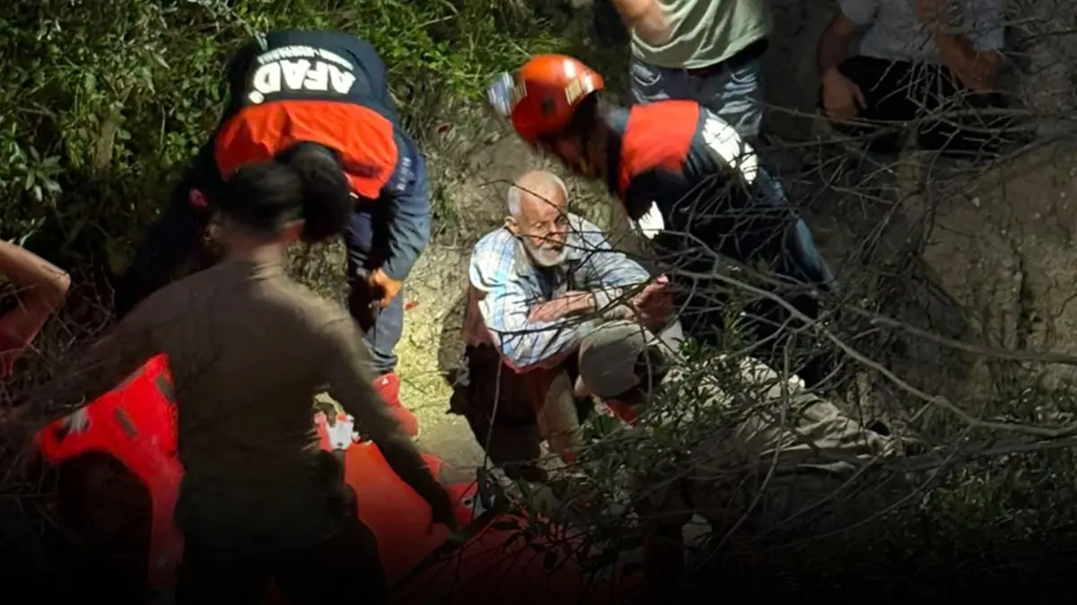 43 saat sonra bulundu: Alzheimer hastası vatandaşı AFAD kurtardı