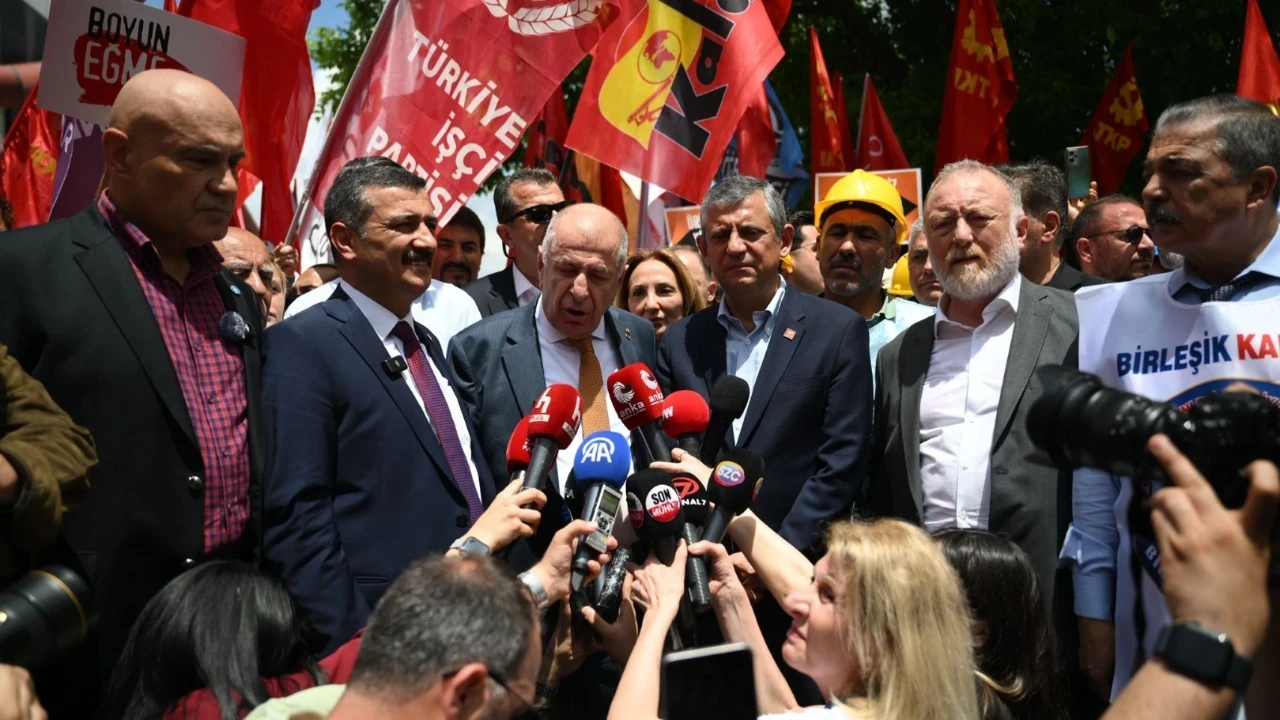 Muhalefetten madencilere destek