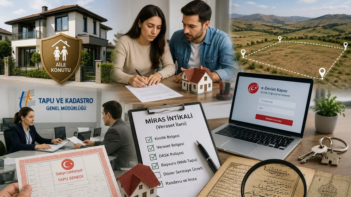 Aile konutu şerhi nasıl konulur kimler yapabilir, boşanma sonrası tapuya şerh konulur mu?