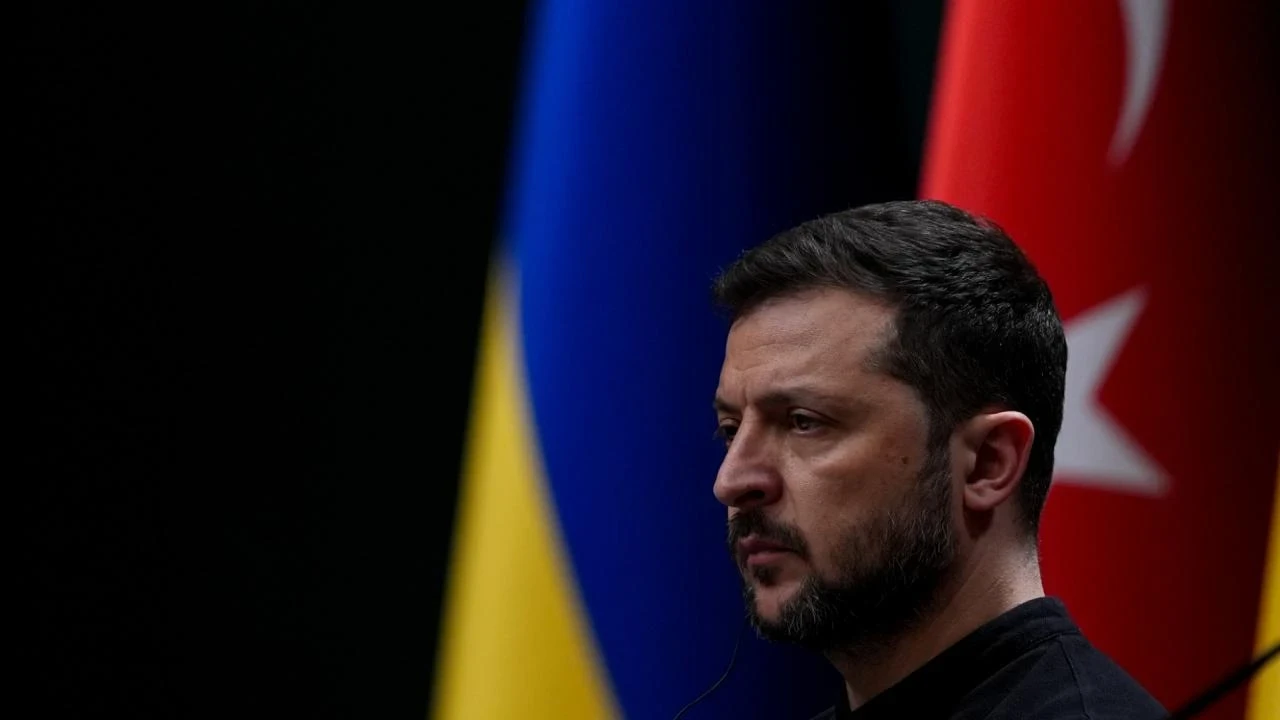 Ukrayna Devlet Başkanı Zelenskiy Ankara'ya geldi