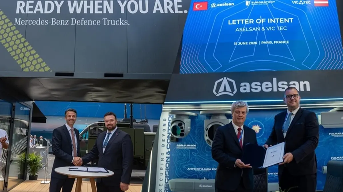 EUROSATORY 2026'da, ASELSAN'dan iki stratejik anlaşma