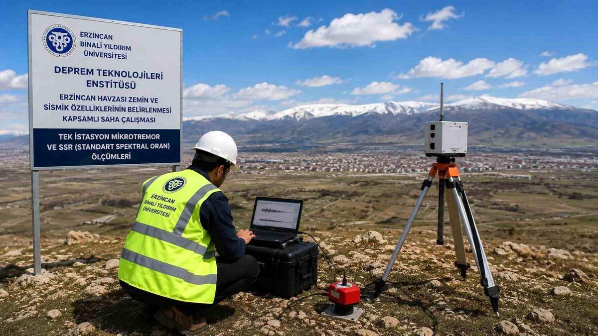 Erzincan'da deprem riskine yönelik havza zemin incelemeleri başlıyor