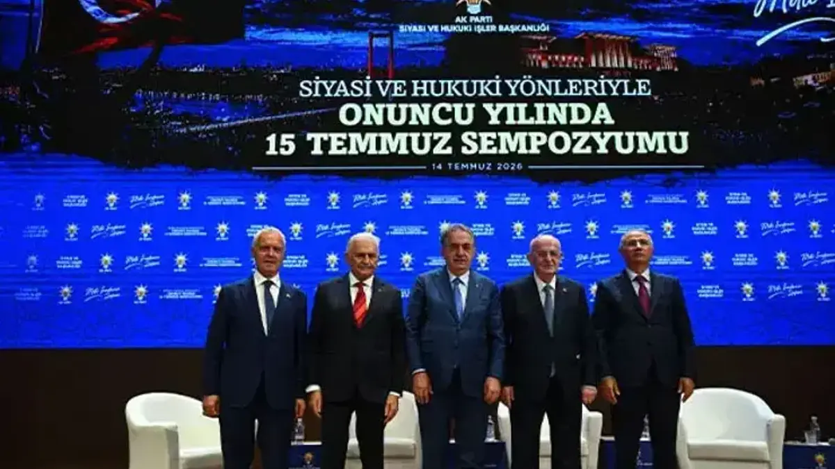 AK Parti'de 'Siyasi ve Hukuki Yönleriyle Onuncu Yılında 15 Temmuz Sempozyumu'