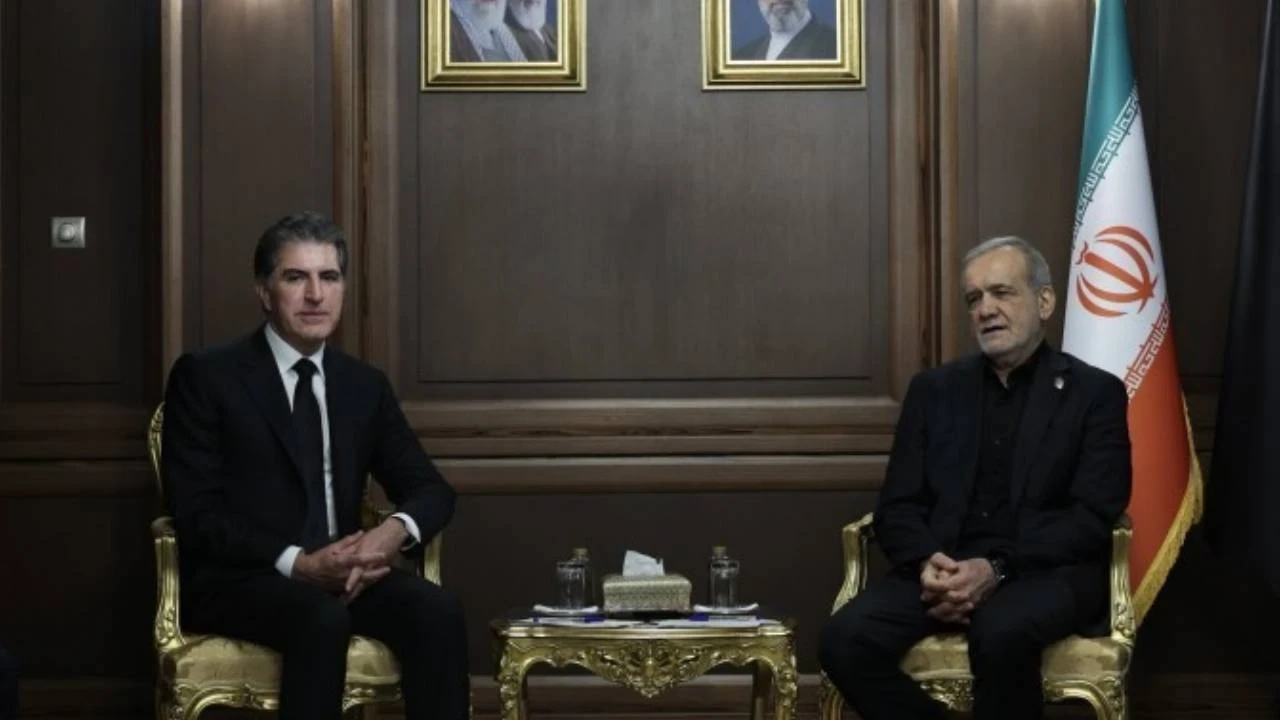 Neçirvan Barzani, Tahran'da Pezeşkiyan ile görüştü