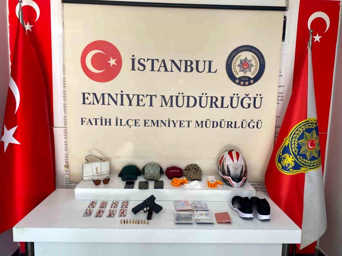 Motosikletli kapkaççılar dron destekli takiple yakalandı
