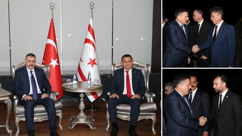 İçişleri Bakanı Çiftçi resmi ziyaret kapsamında KKTC'de