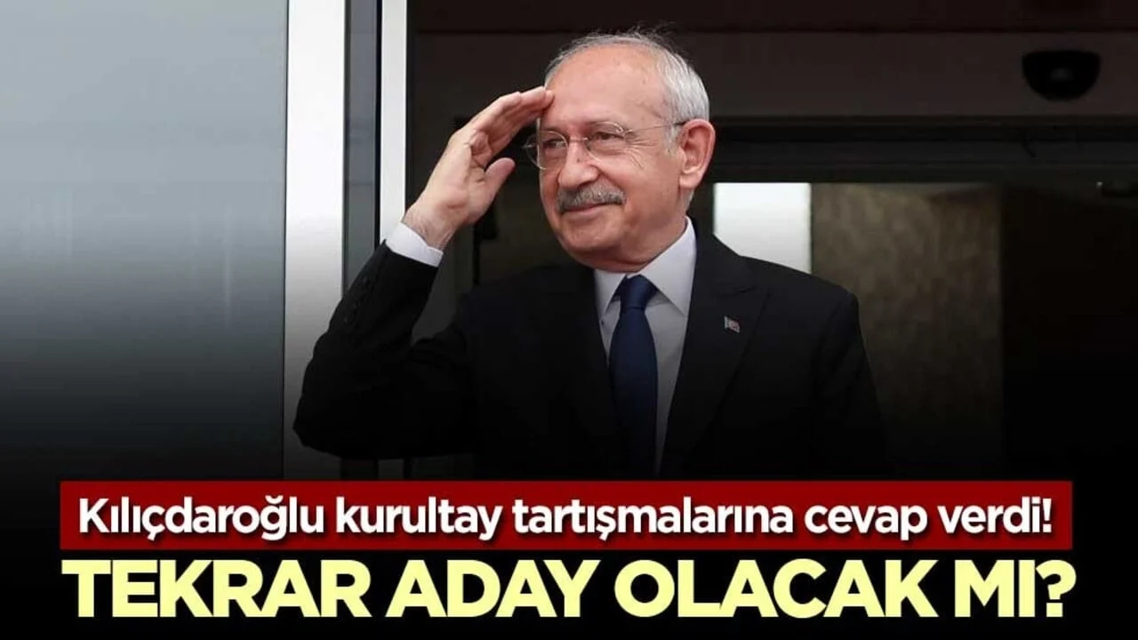 Kılıçdaroğlu kurultay tartışmalarına cevap verdi! Tekrar aday olacak mı?