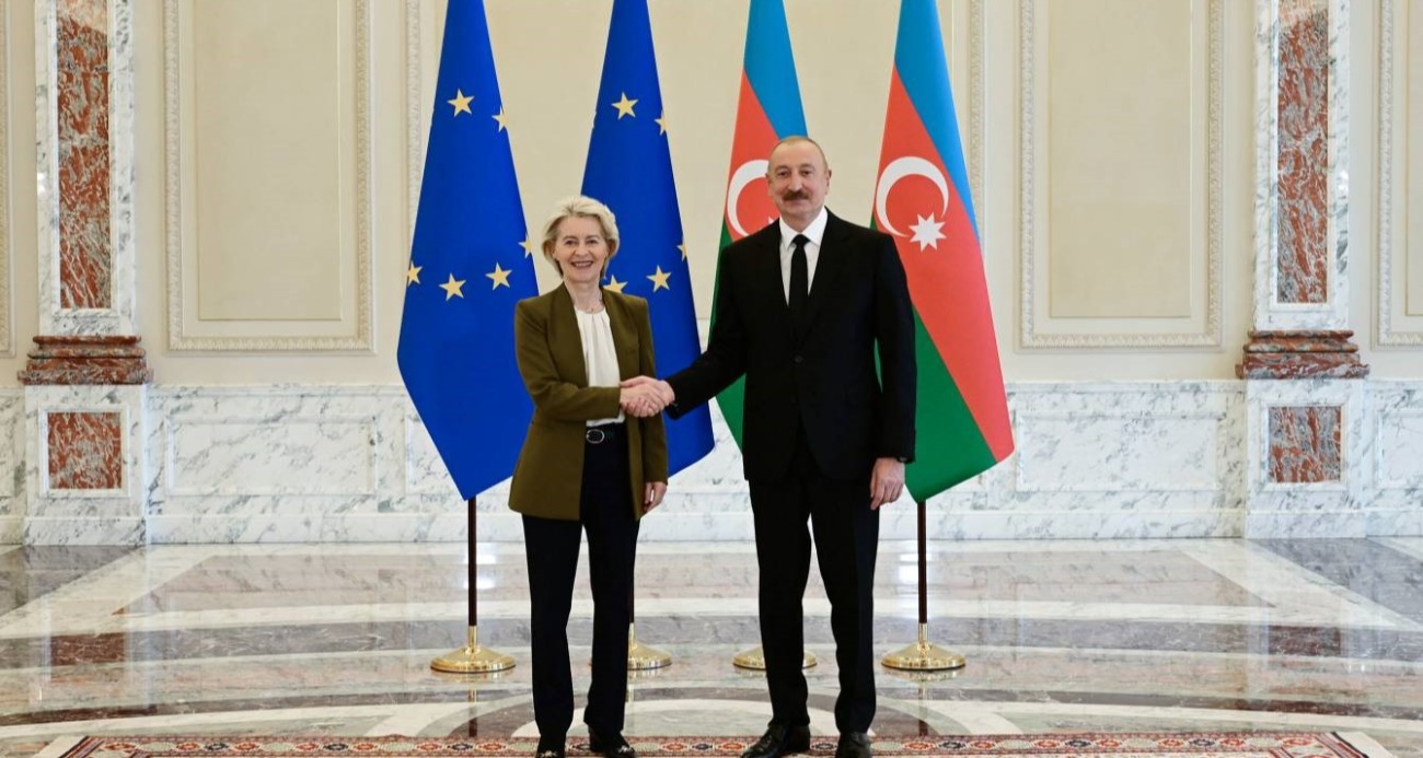 Leyen: "Kafkasya'daki bağlantı projelerini desteklemek amacıyla 200 milyon euro hibe sağlayacağız"