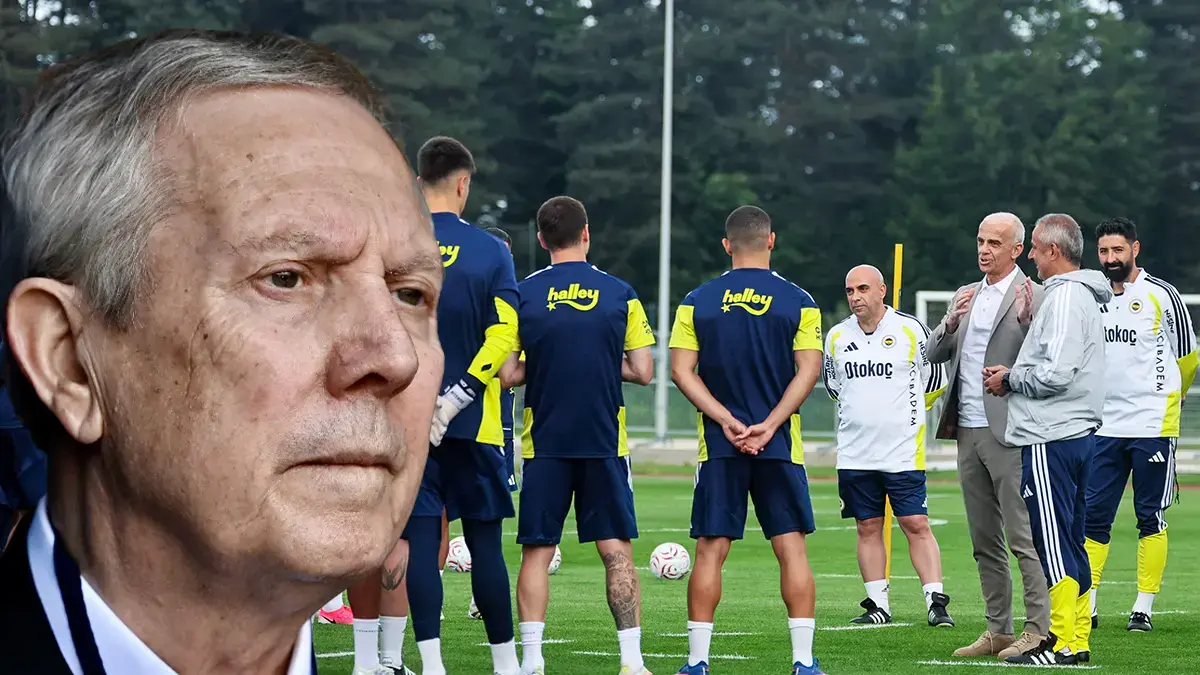 Fenerbahçe Başkanı Aziz Yıldırım, Topuk Yaylası'ndaki kampa geldi