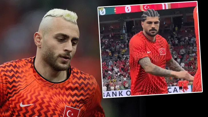Milli Takım'da Barış Alper Yılmaz ve Eren Elmalı'nın Dünya Kupası tarzı!