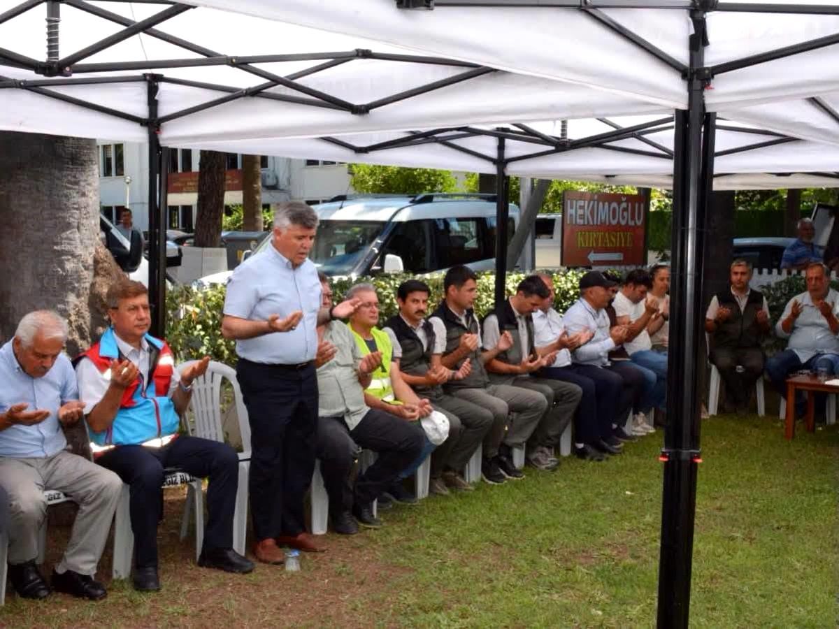 Köyceğiz'de orman şehidi Görkem Hasdemir dualarla anıldı