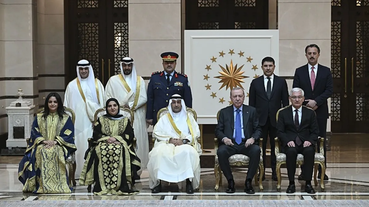 Başkan Erdoğan’dan diplomasi kabulü: 5 büyükelçi güven mektubu sundu