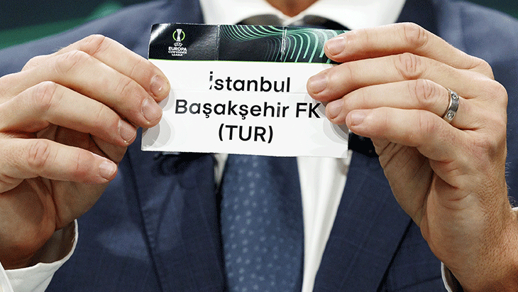 Başakşehir’in Konferans Ligi'ndeki muhtemel rakibi belli oldu