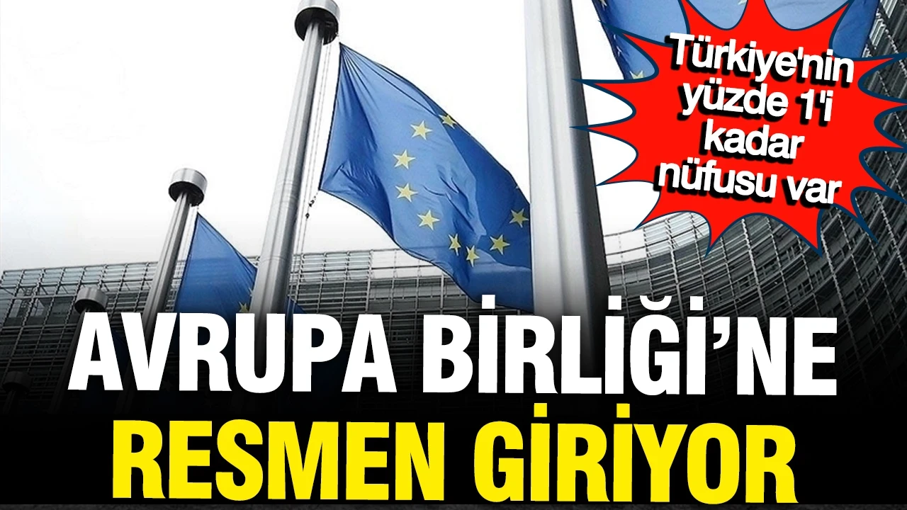 Türkiye'nin %1'inden daha az nüfusu olan ülke Avrupa Birliği'ne giriyor