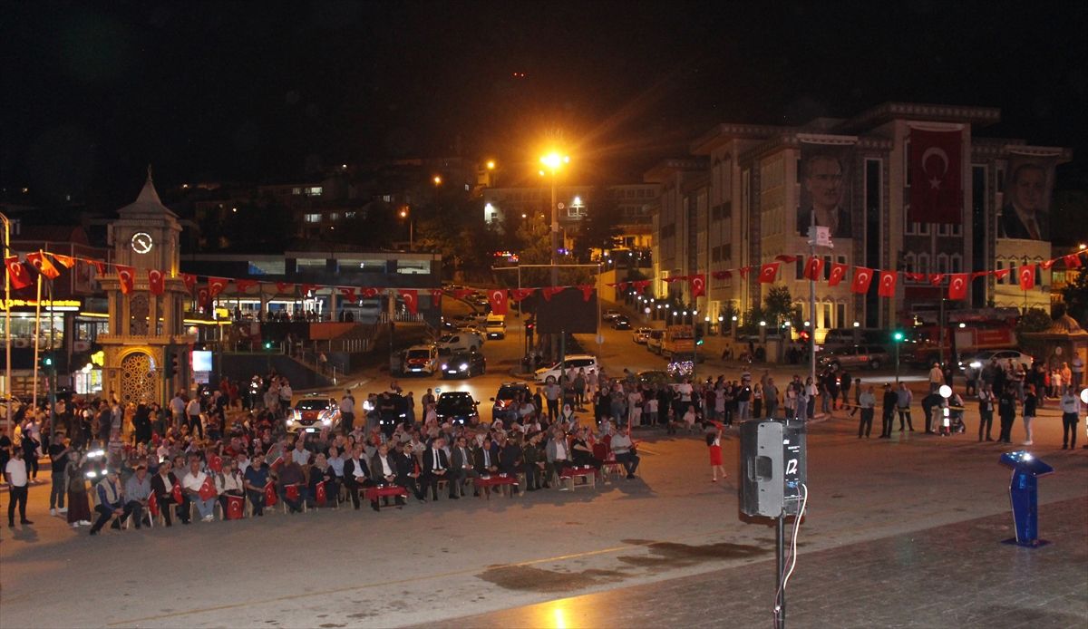 Kastamonu'da 15 Temmuz Anma Programı