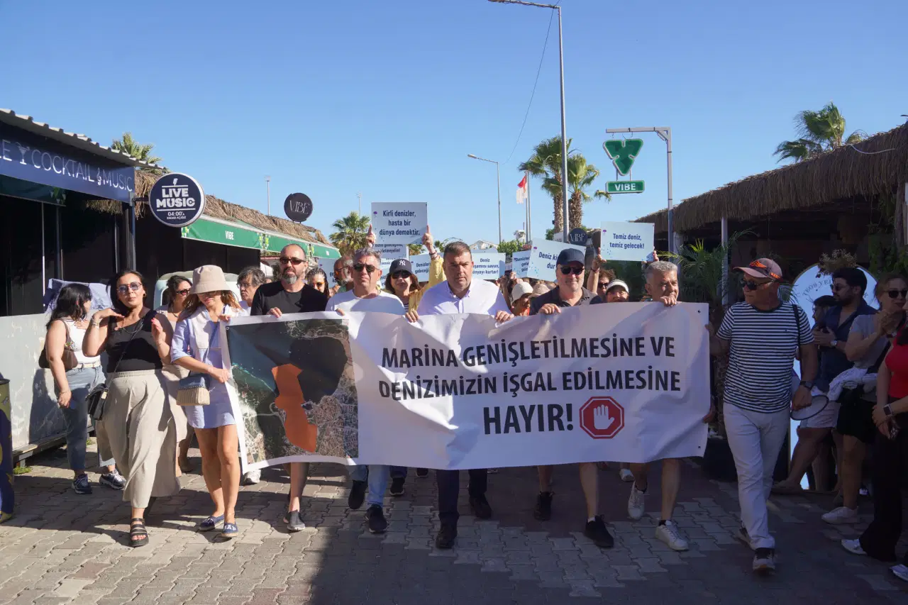 Marina kapasite artışına tepki: Sığacık Körfezi halkındır
