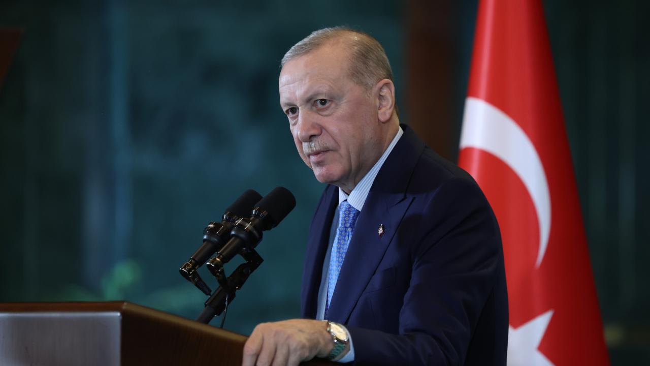 Cumhurbaşkanı Erdoğan konuşuyor