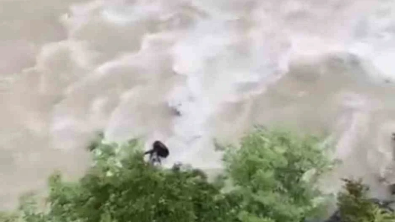 Artvin’de feci kaza: Baba ve oğulun bulunduğu araç Çoruh Nehri’ne uçtu