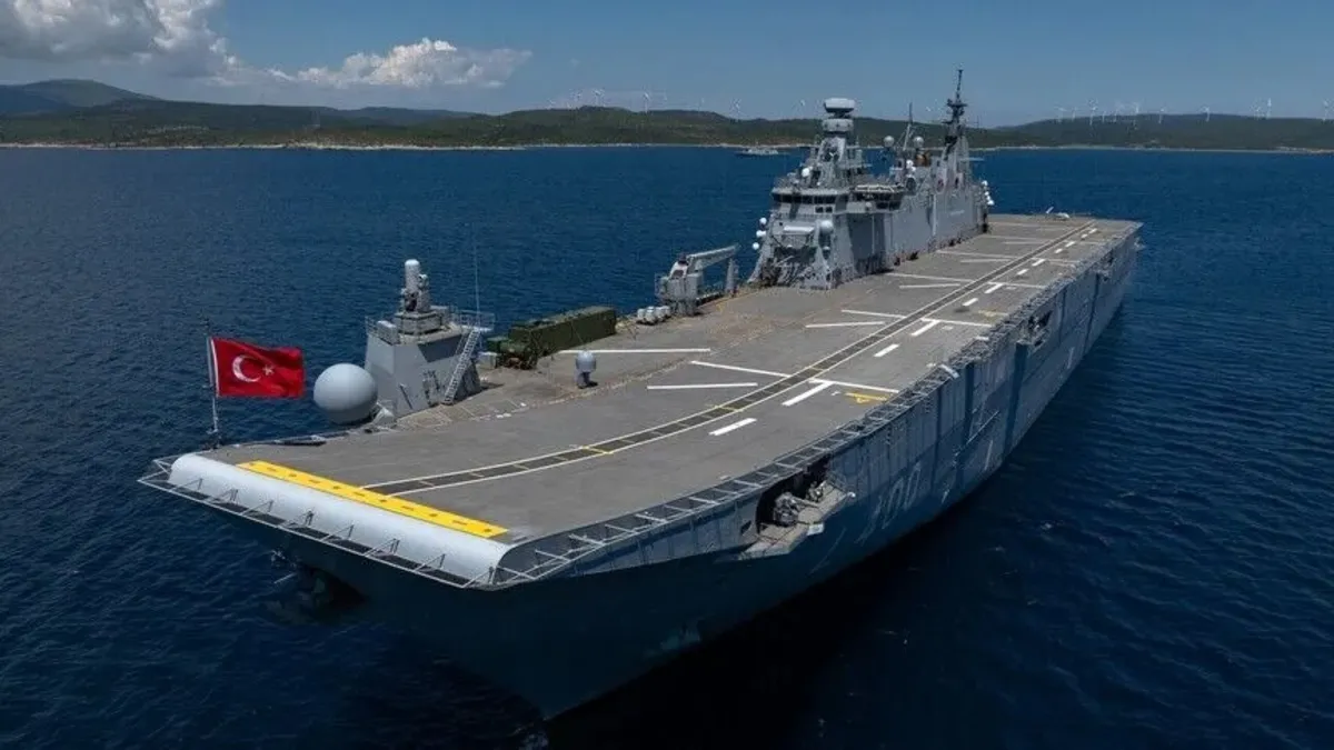 NATO'nun göz bebeği TCG Anadolu: Yüzen insansız hava aracı üssü