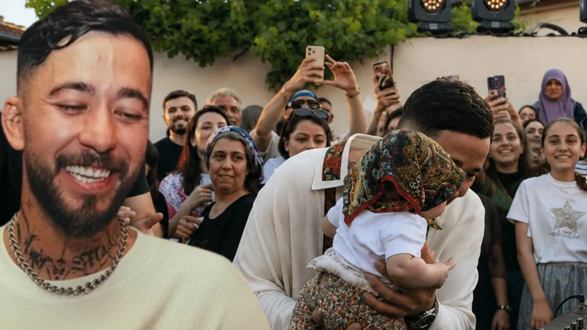 DJ Mahmut Orhan'dan köy meydanında müzik şöleni