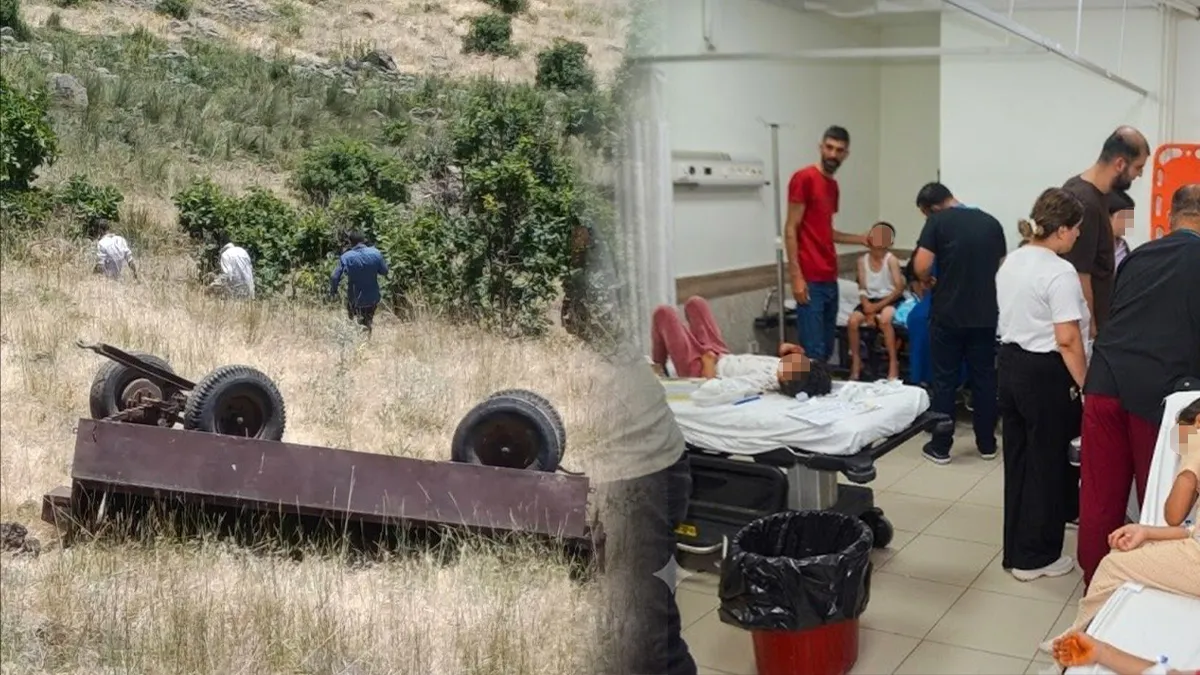 Muş’ta can pazarı! Traktörden kopan parça uçuruma yuvarlandı: Ölü ve yaralılar var!