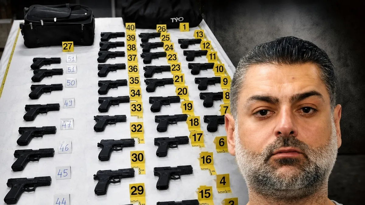 Laz Cem'e ait olduğu iddia edilen 50 suikast silahı sınırda yakalandı