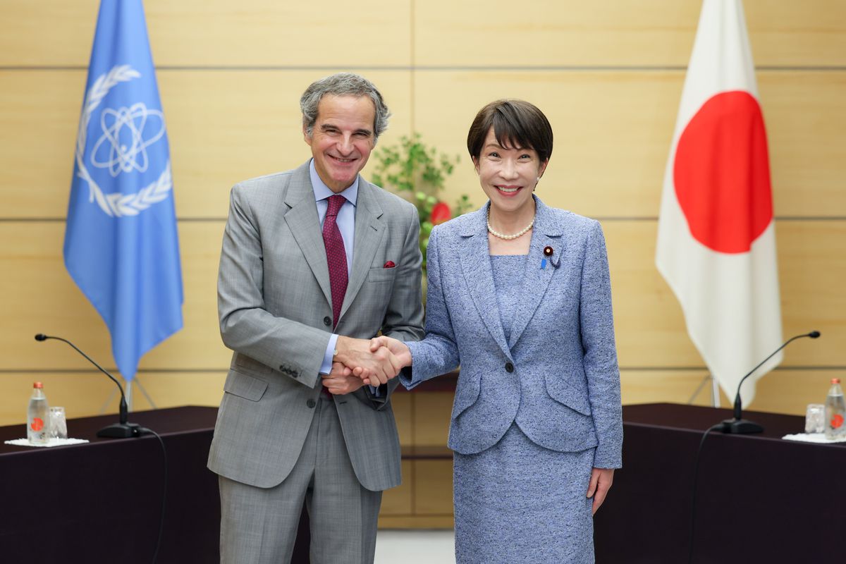 Japonya Başbakanı Takaichi, IAEA Başkanı Grossi ile görüştü