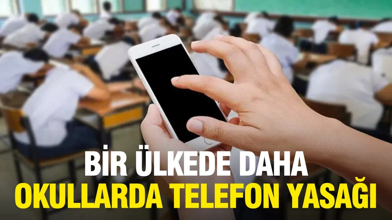 Bir Avrupa ülkesinde daha okullarda telefon yasağı