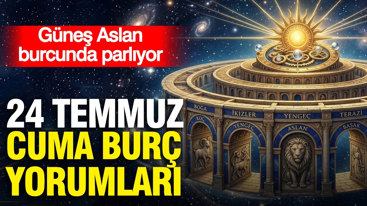24 Temmuz Cuma günlük burç yorumları: Güneş Aslan burcunda parlıyor