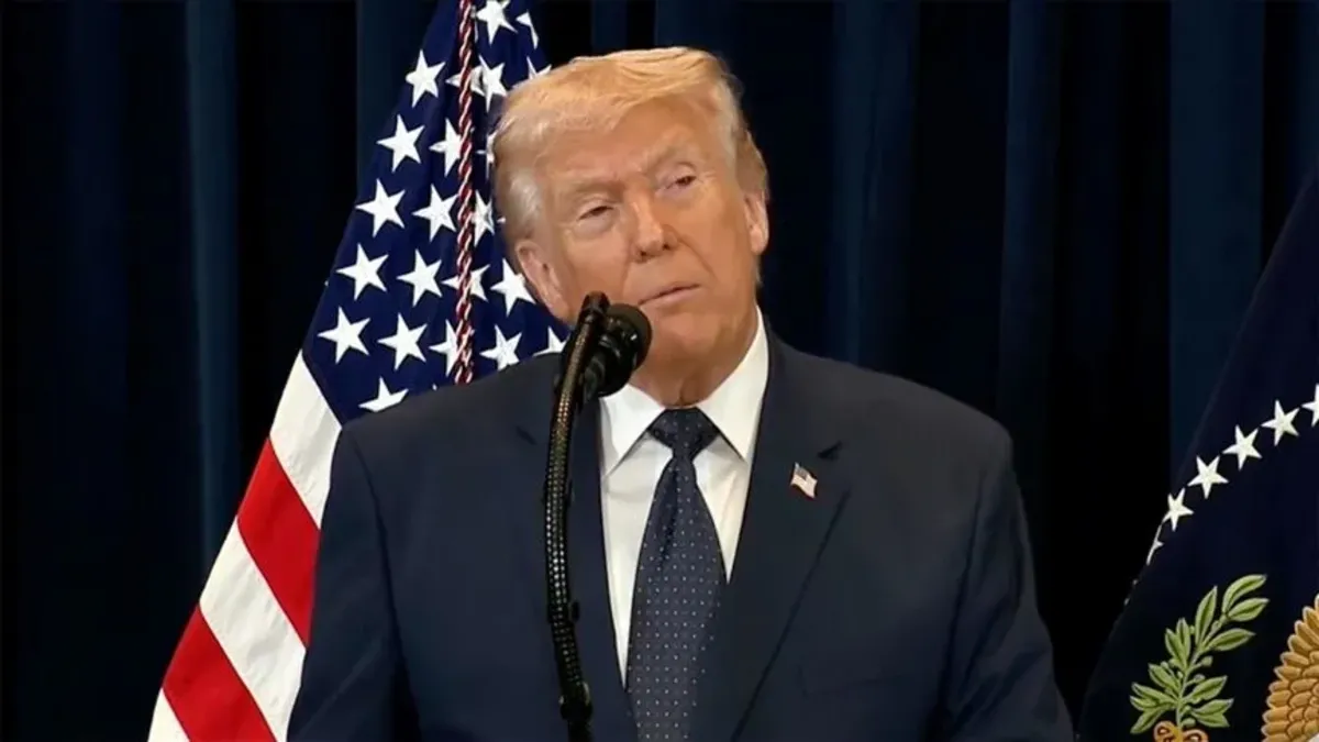 SON DAKİKA | Donald Trump'tan İran'a gözdağı: Kararı an meselesi!