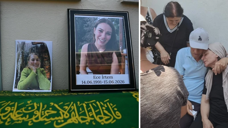 Oyuncu Ece İrtem son yolculuğuna uğurlandı