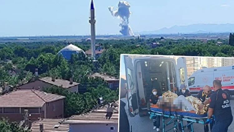 Havai fişek fabrikasında patlama! 2 zanlı tutuklandı