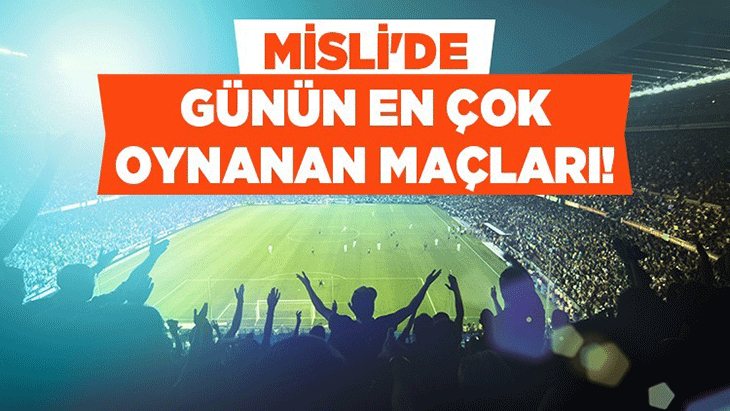Avrupa Kupalarında 1. Eleme Turu Maçları Başladı, U19 Avrupa Şampiyonası’nda Yarı Final Zamanı! İşte Misli’de Günün En Çok Oynanan Maçları