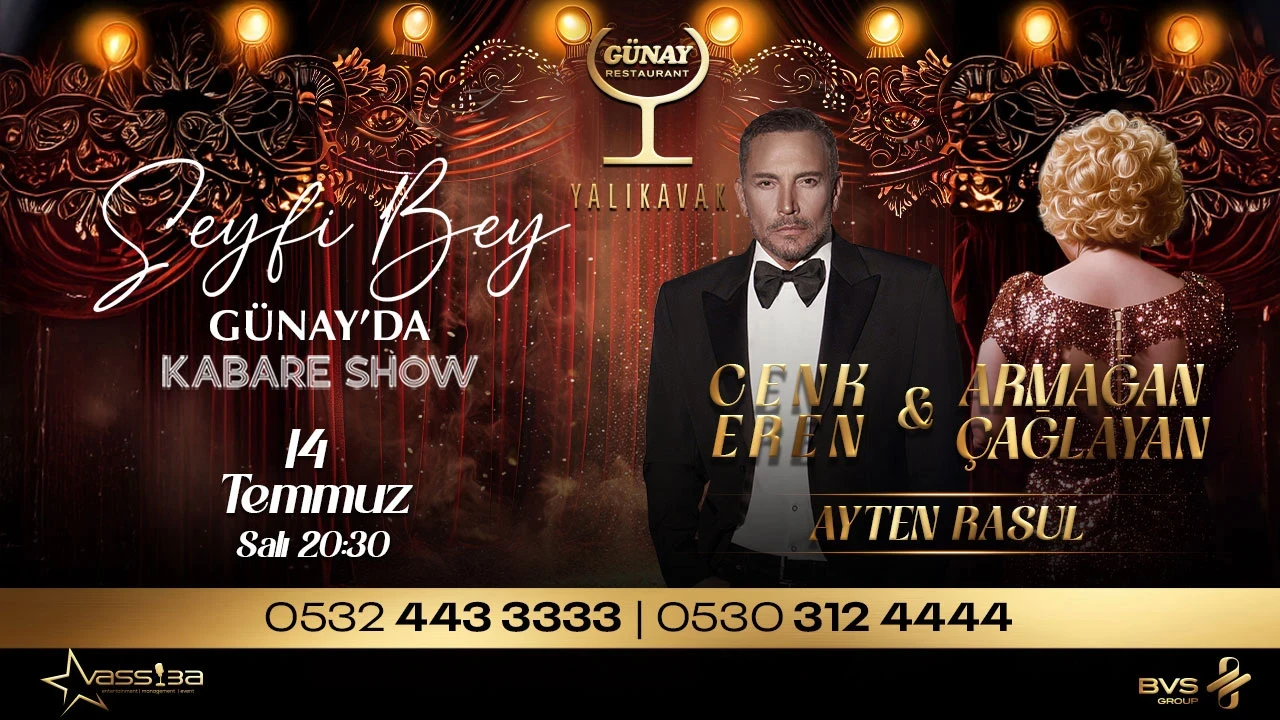Seyfi Bey'le Armağan Çağlayan, Cenk Eren ve Ayten Rasul Günay'da sahne alacak