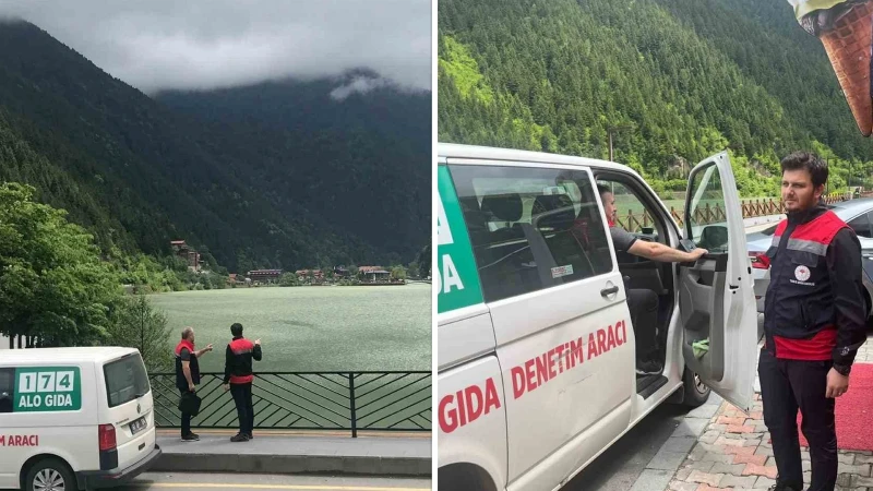 Trabzon'un doğal güzelliği Uzungöl'de sezon öncesi sıkı denetim