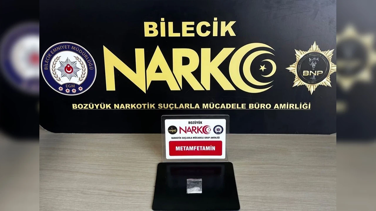 Bilecik'te uyuşturucu operasyonu: Bir şüpheli gözaltında
