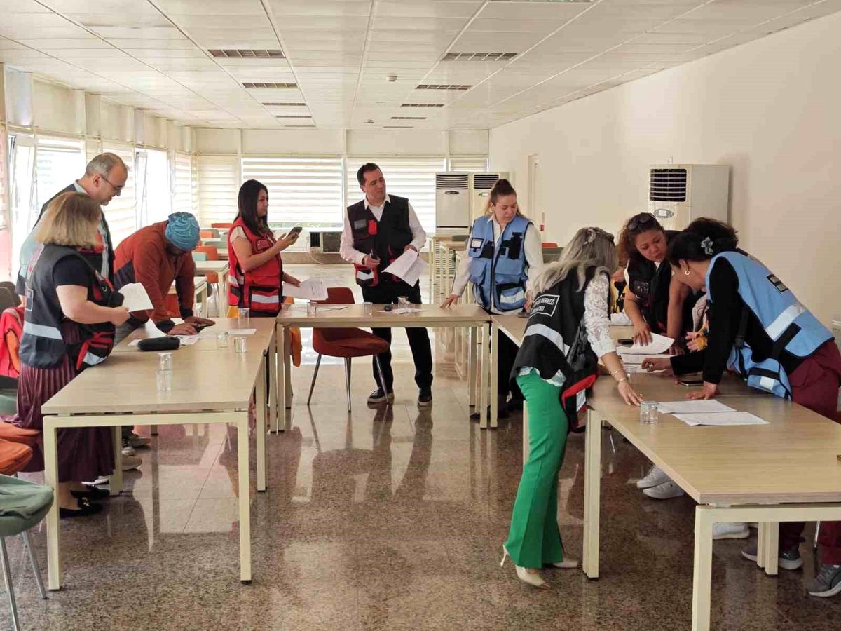 Menteşe Devlet Hastanesi Afet ve Acil durumlara karşı teyakkuzda
