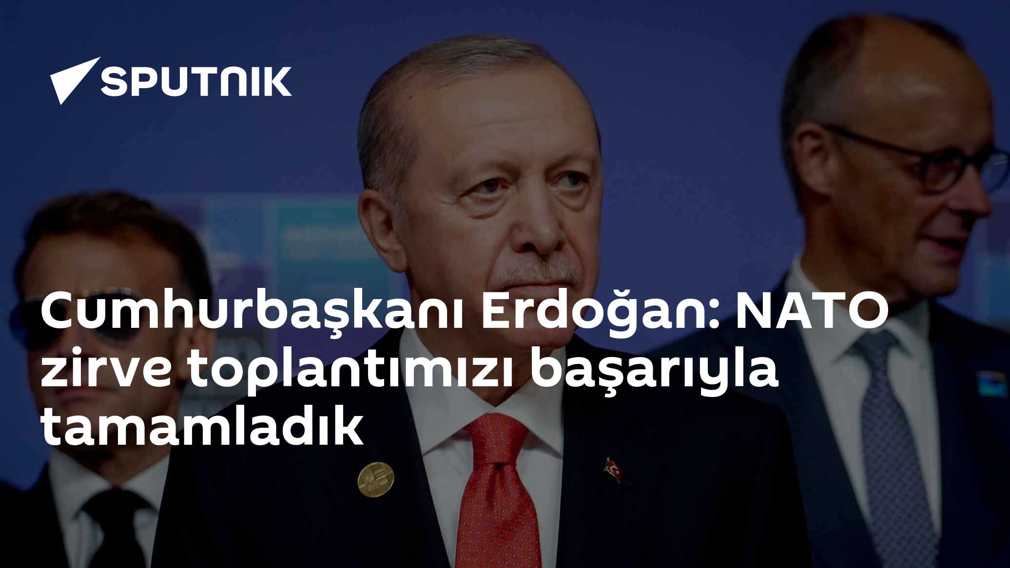 Cumhurbaşkanı Erdoğan: NATO zirve toplantımızı başarıyla tamamladık