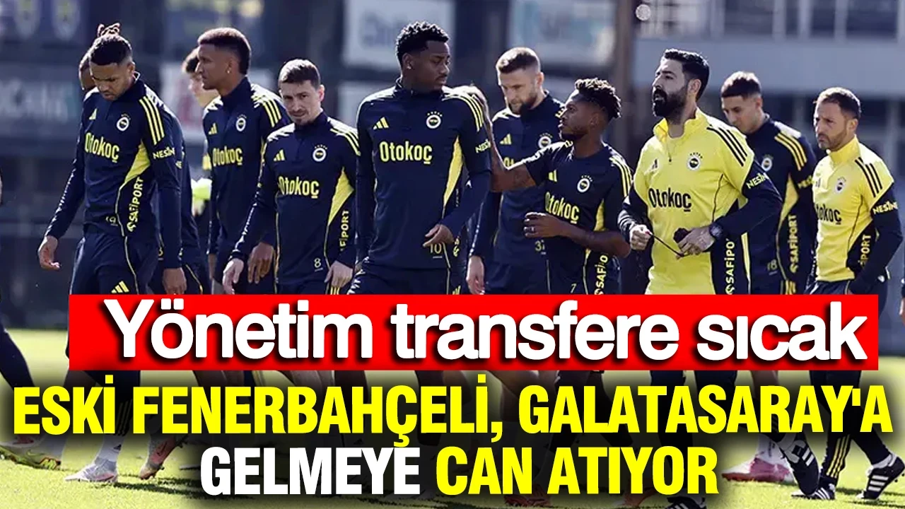 Eski Fenerbahçeli Galatasaray'a gelmeye can atıyor... Yönetim transfere sıcak