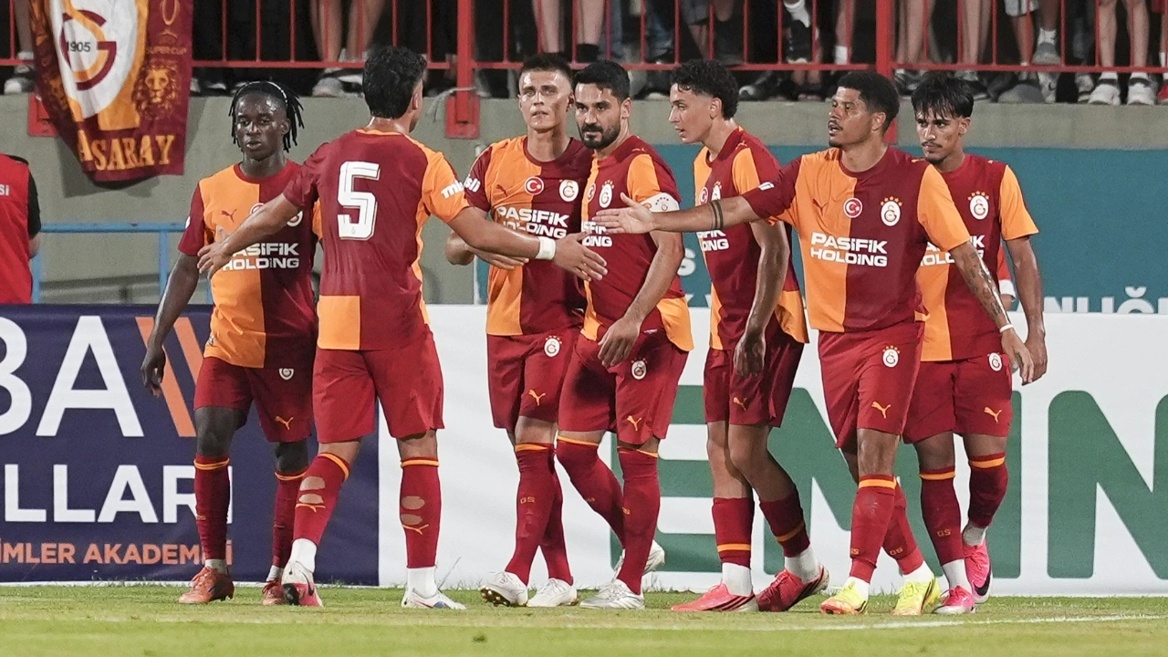 Galatasaray'dan farklı galibiyet: Sezona iyi başladı