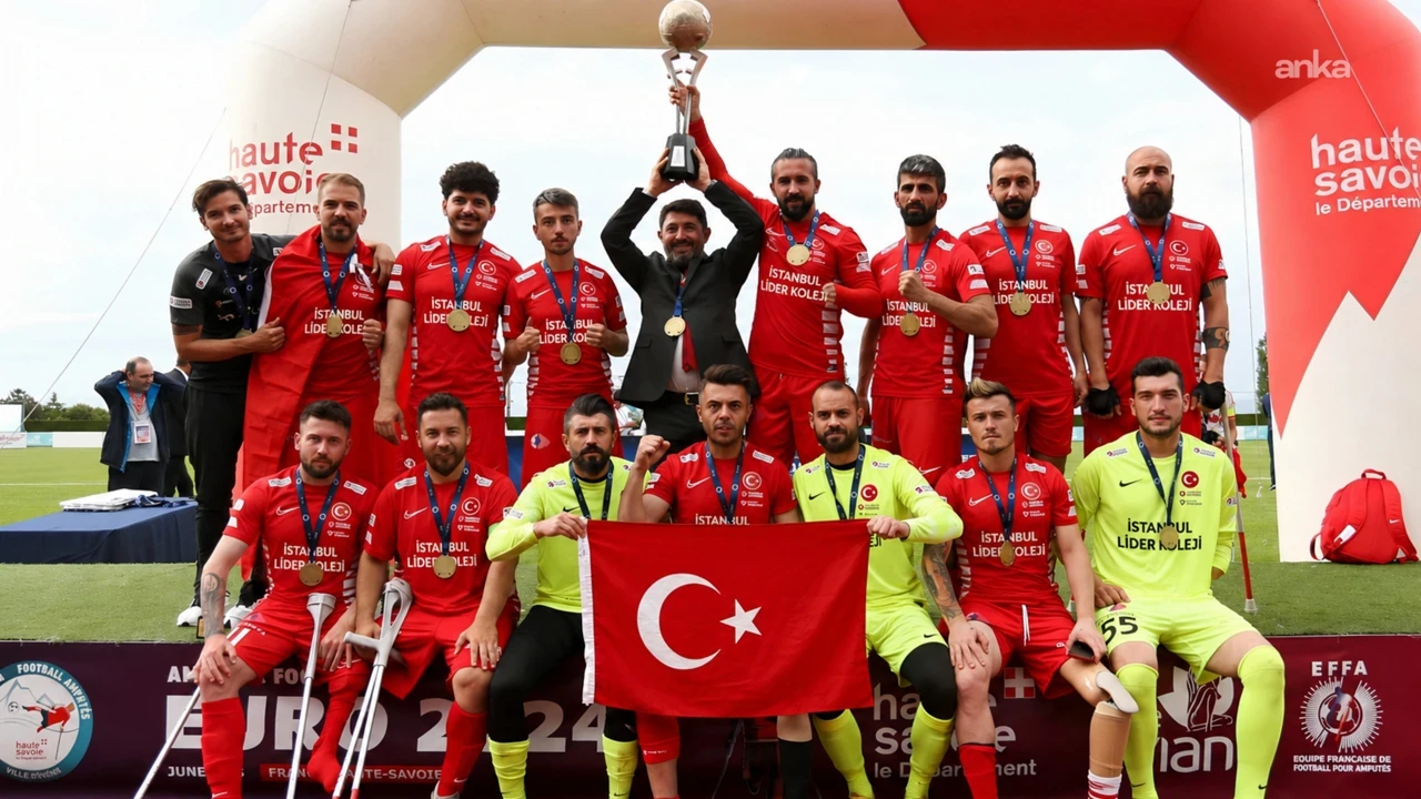 İstanbul Lider Koleji Ampute A Milli Takımı'nın ana sponsoru oldu