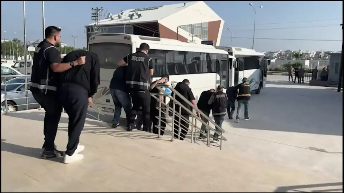Osmaniye merkezli suç örgütüne darbe: 25 gözaltı