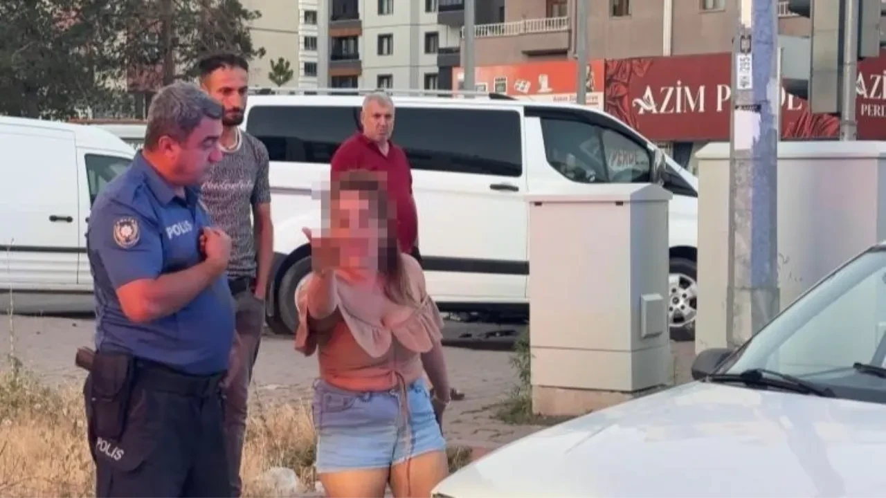 Aday sürücü 2.77 promille yakalandı, polislerin sabrını sınadı