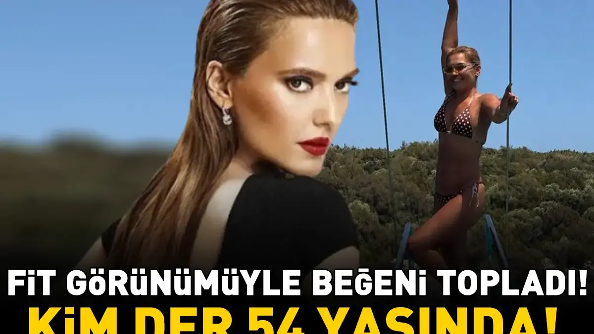 Demet Akalın fit görünümüyle beğeni topladı! Kim der 54 yaşında!