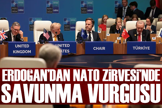 Cumhurbaşkanı Erdoğan NATO Zirvesi'nde konuştu: Savunma vurgusu