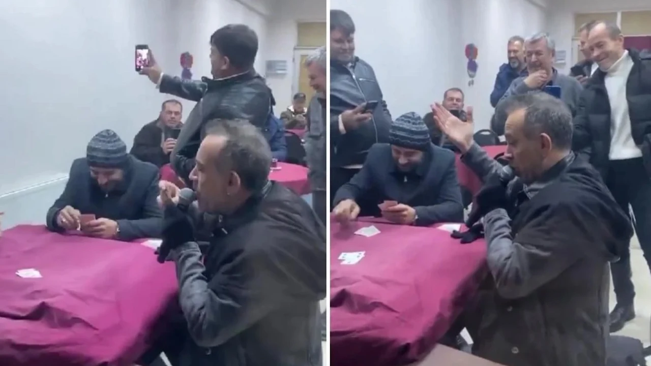 Haluk Levent’in kâğıt oynarken şarkı söylediği görüntüler yeniden gündemde