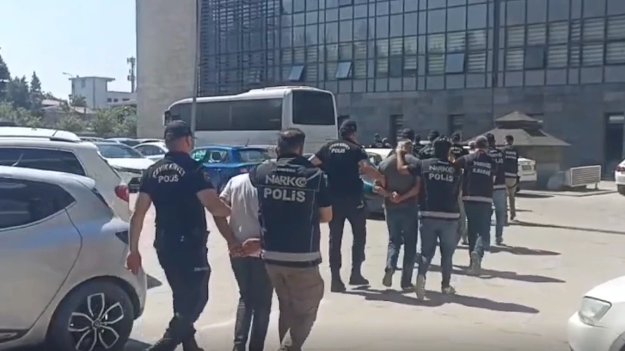 Kahramanmaraş'ta uyuşturucu operasyonu: 25 kişi tutuklandı