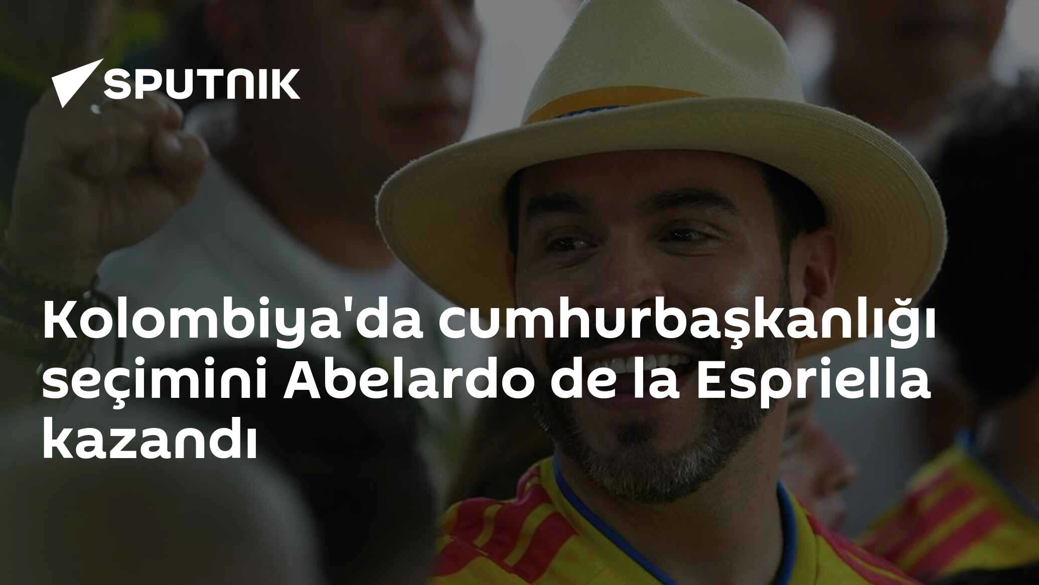 Kolombiya'da cumhurbaşkanlığı seçimini Abelardo de la Espriella kazandı