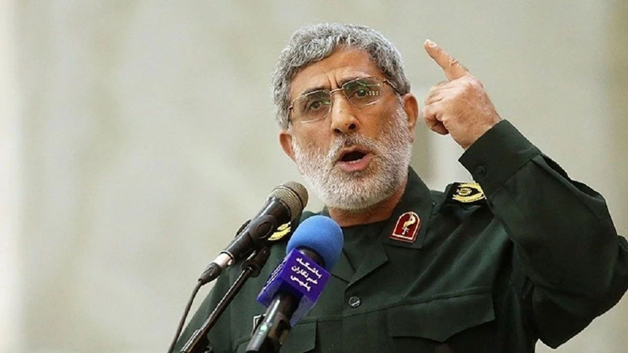 İranlı Tuğgeneral Kaani uyarılarla geri döndü: İsrail-ABD propagandasının hedefindeydi
